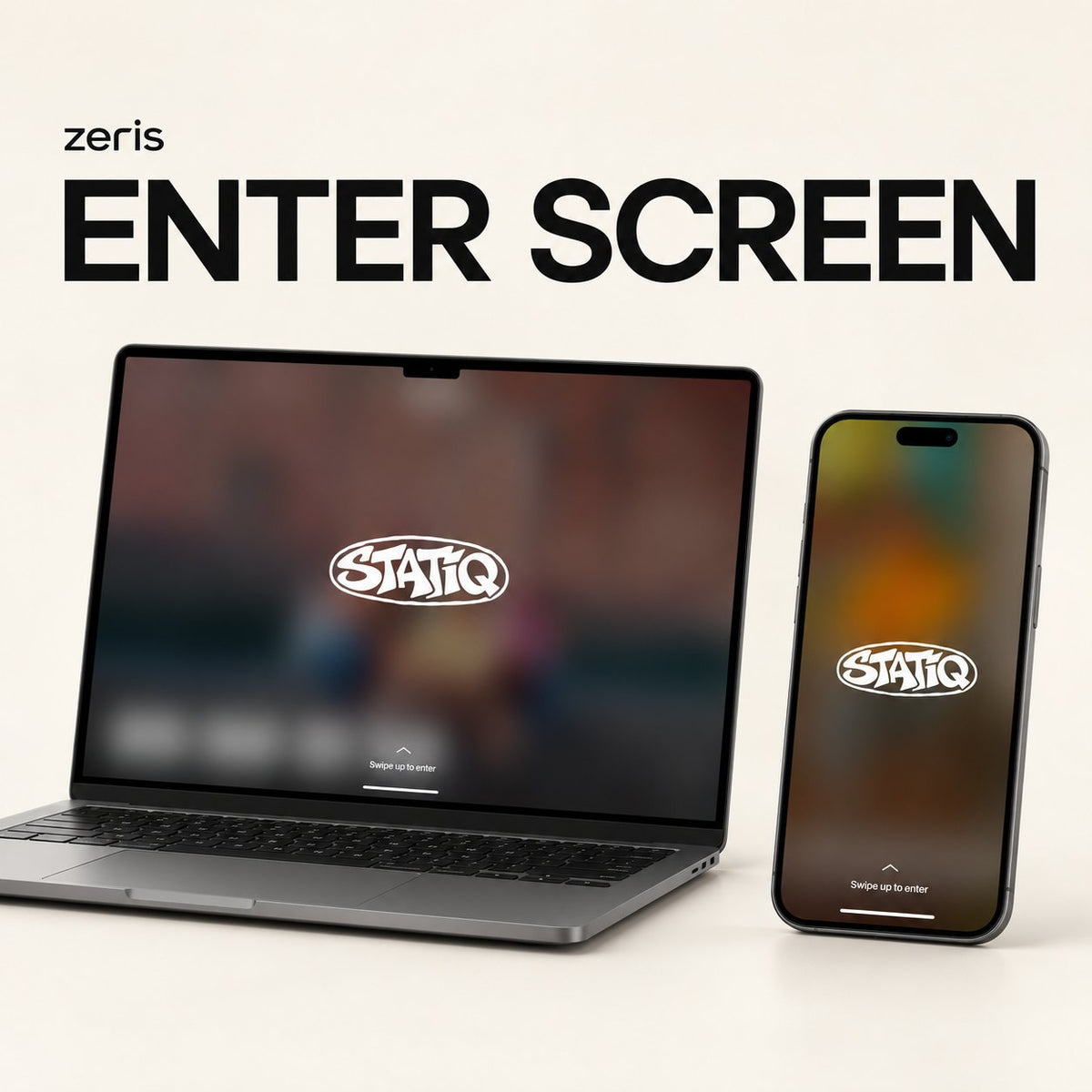 Enter screen