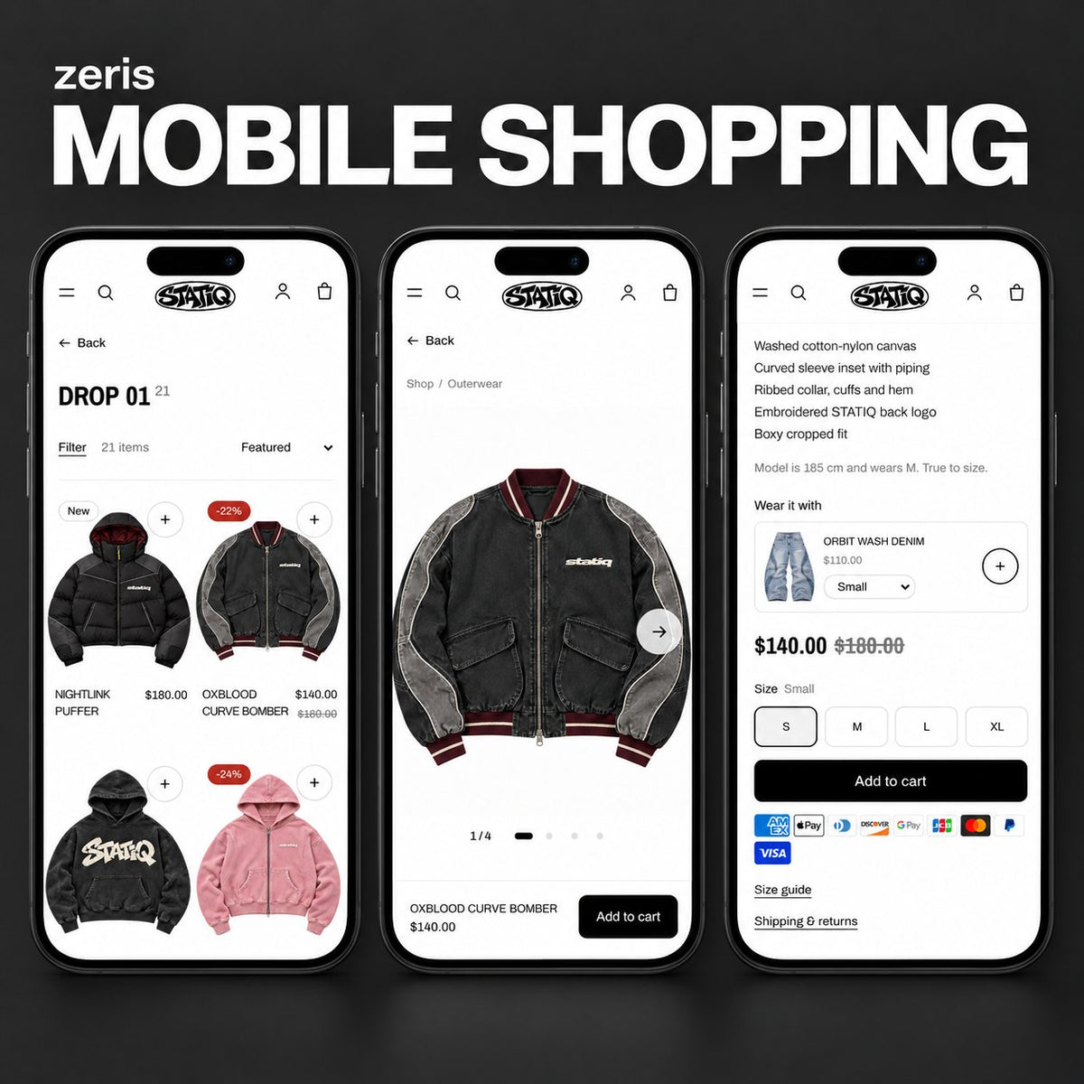 Shopping on phone